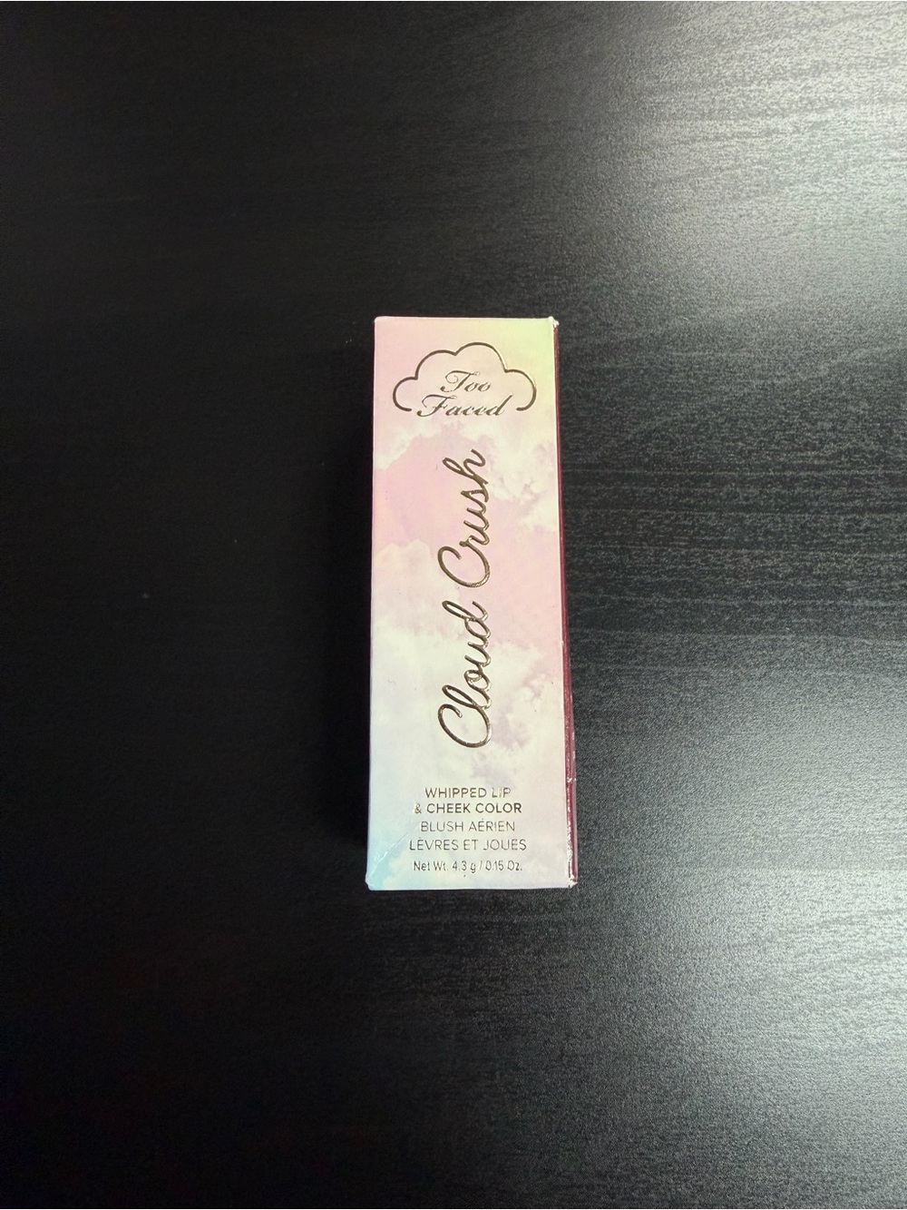 Too Faced Cloud Crush Whipped Lip & Cheek Color — Pale Pink